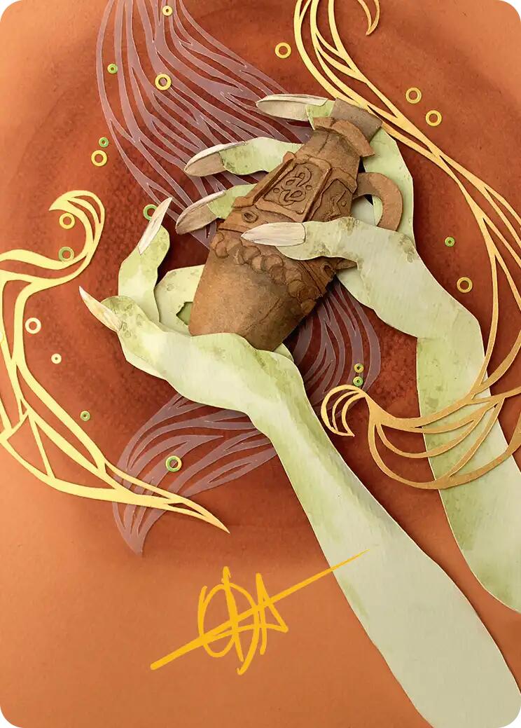 Thousand-Year Elixir Art Card (Gold-Stamped Signature) [Lorwyn Eclipsed Art Series] | Exor Games New Glasgow