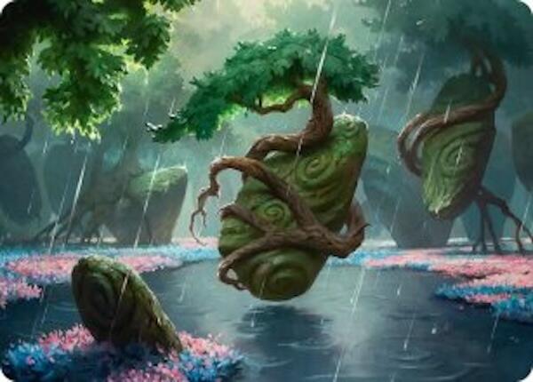 Rain-Slicked Copse Art Card [Lorwyn Eclipsed Art Series] | Exor Games New Glasgow