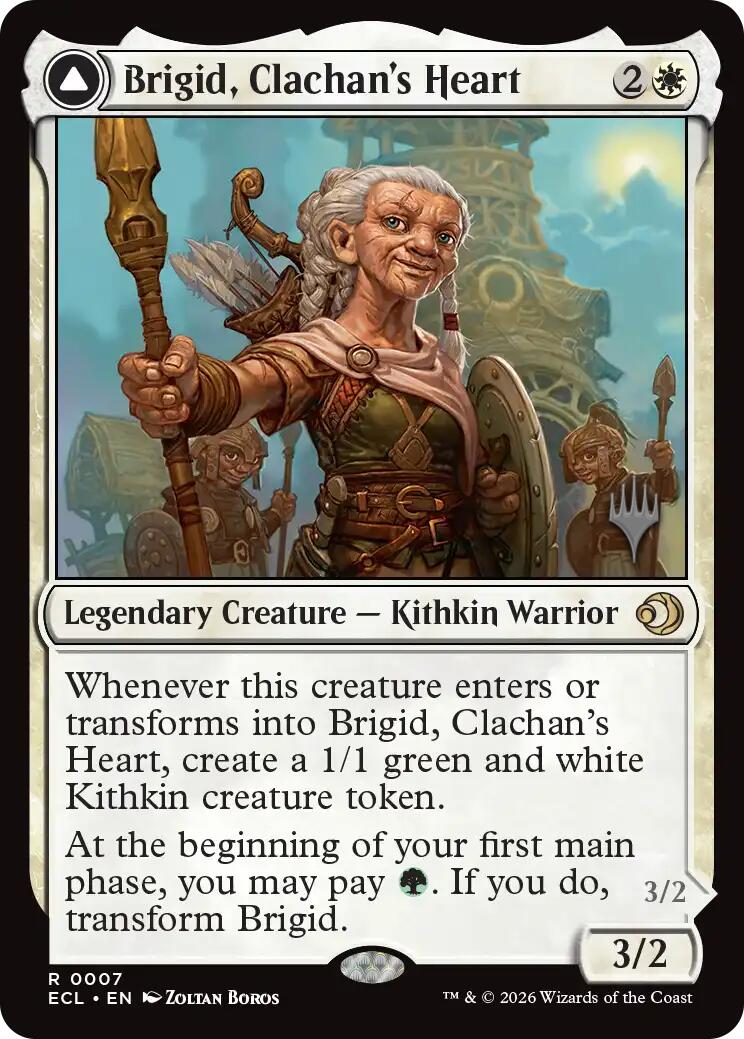 Brigid, Clachan's Heart [Lorwyn Eclipsed Promos] | Exor Games New Glasgow