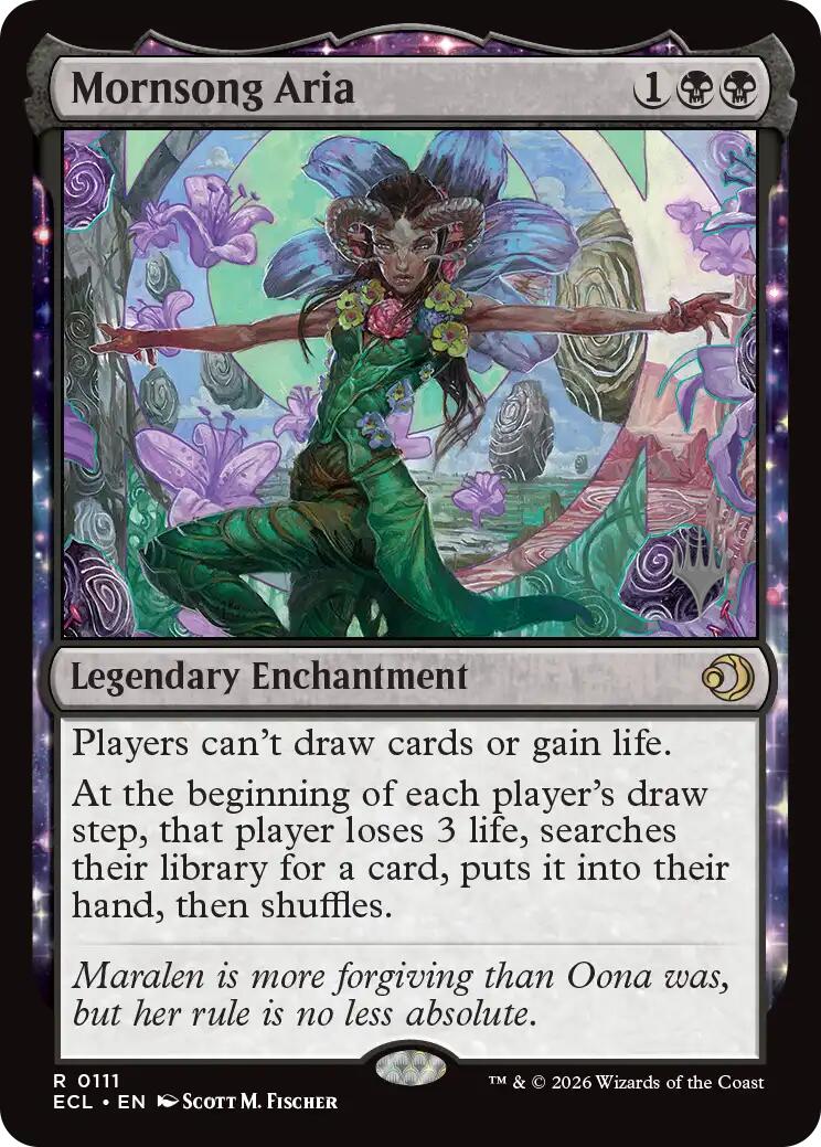 Mornsong Aria [Lorwyn Eclipsed Promos] | Exor Games New Glasgow