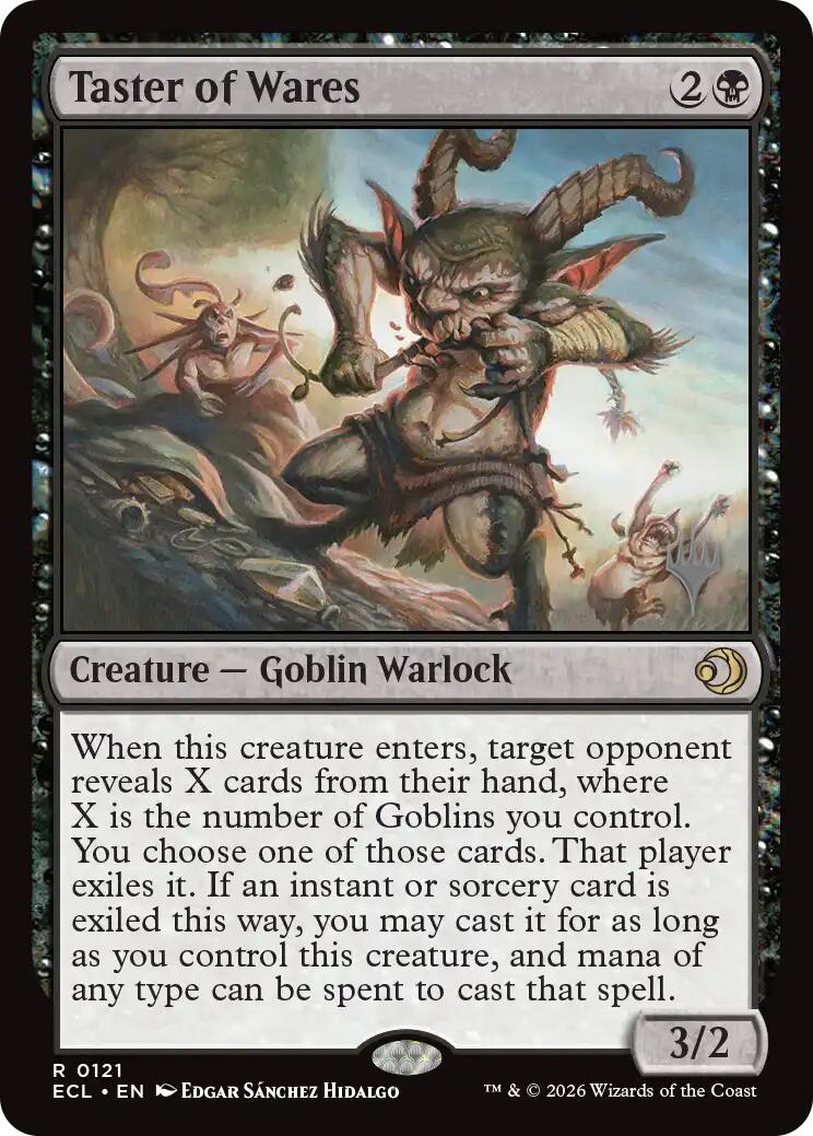 Taster of Wares [Lorwyn Eclipsed Promos] | Exor Games New Glasgow