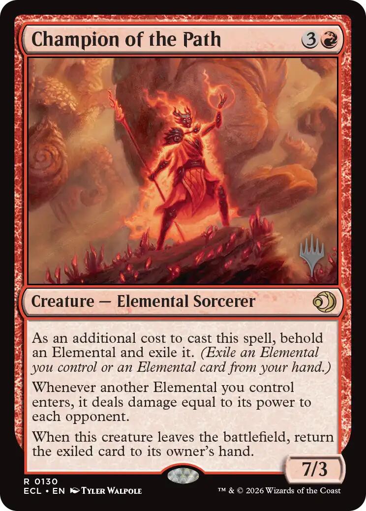 Champion of the Path [Lorwyn Eclipsed Promos] | Exor Games New Glasgow