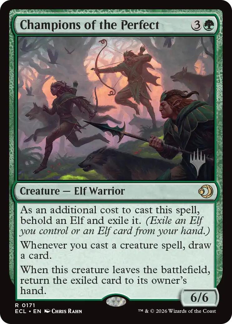 Champions of the Perfect [Lorwyn Eclipsed Promos] | Exor Games New Glasgow