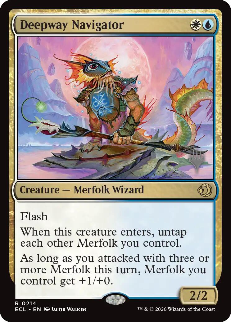 Deepway Navigator [Lorwyn Eclipsed Promos] | Exor Games New Glasgow