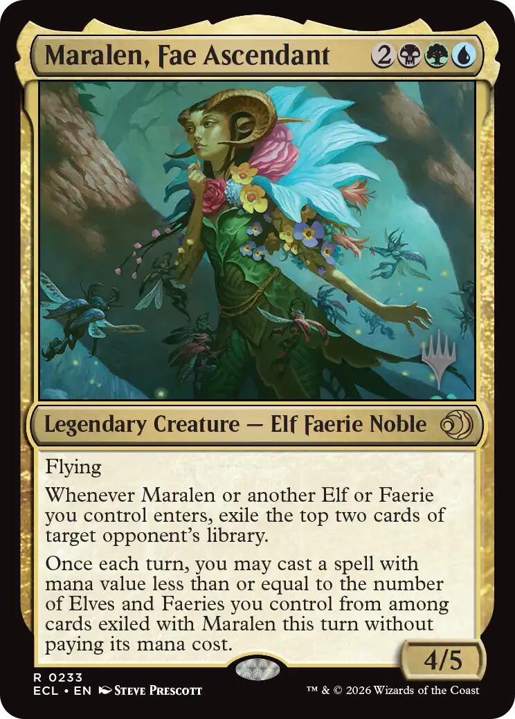 Maralen, Fae Ascendant [Lorwyn Eclipsed Promos] | Exor Games New Glasgow