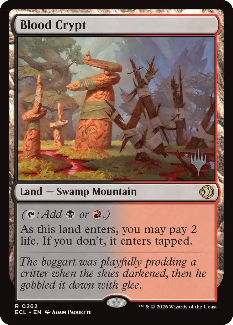 Blood Crypt [Lorwyn Eclipsed Promos] | Exor Games New Glasgow