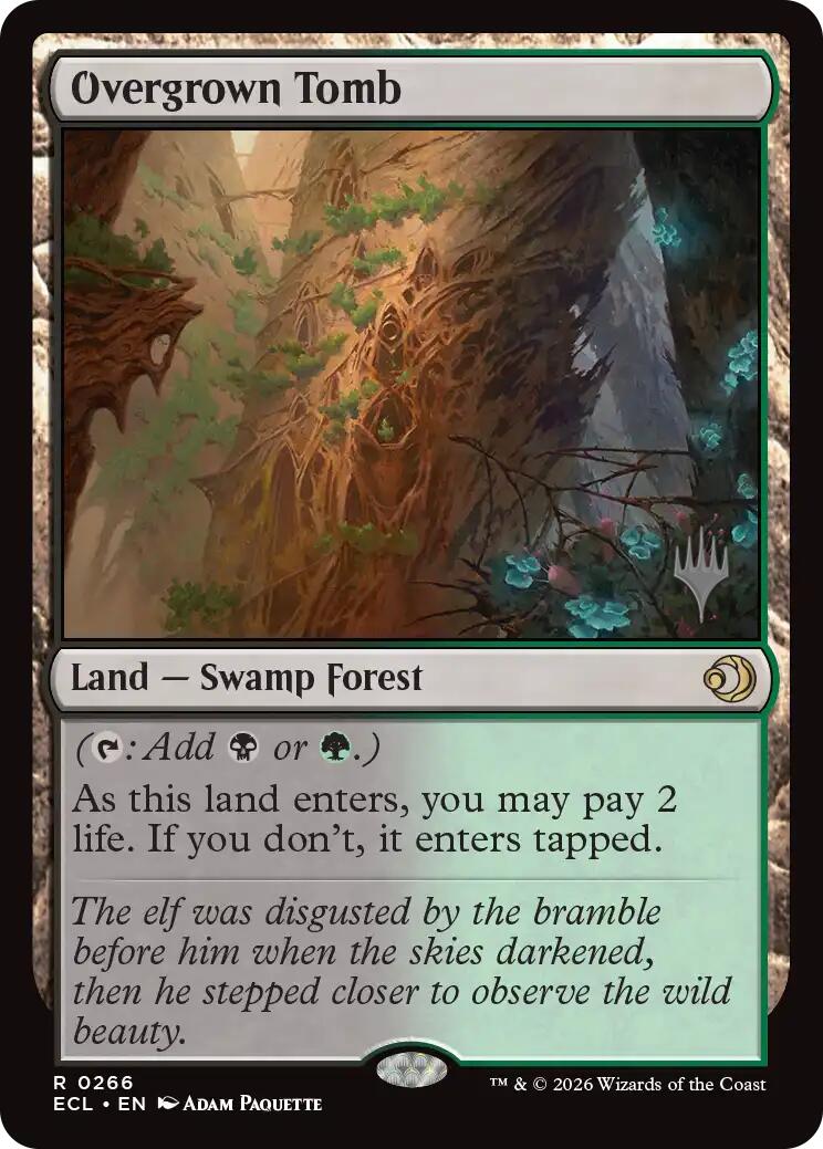 Overgrown Tomb [Lorwyn Eclipsed Promos] | Exor Games New Glasgow