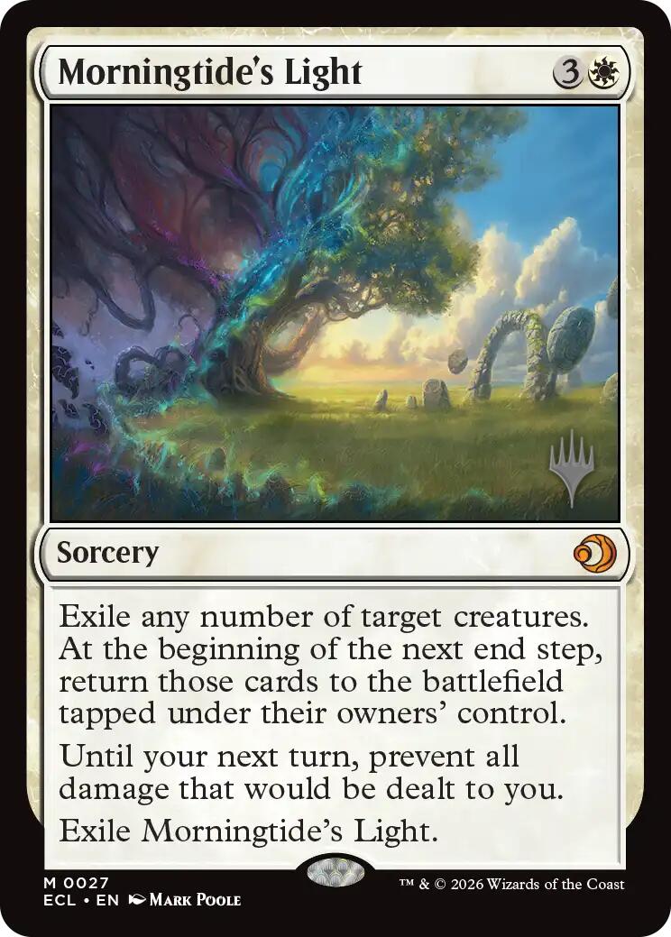 Morningtide's Light [Lorwyn Eclipsed Promos] | Exor Games New Glasgow