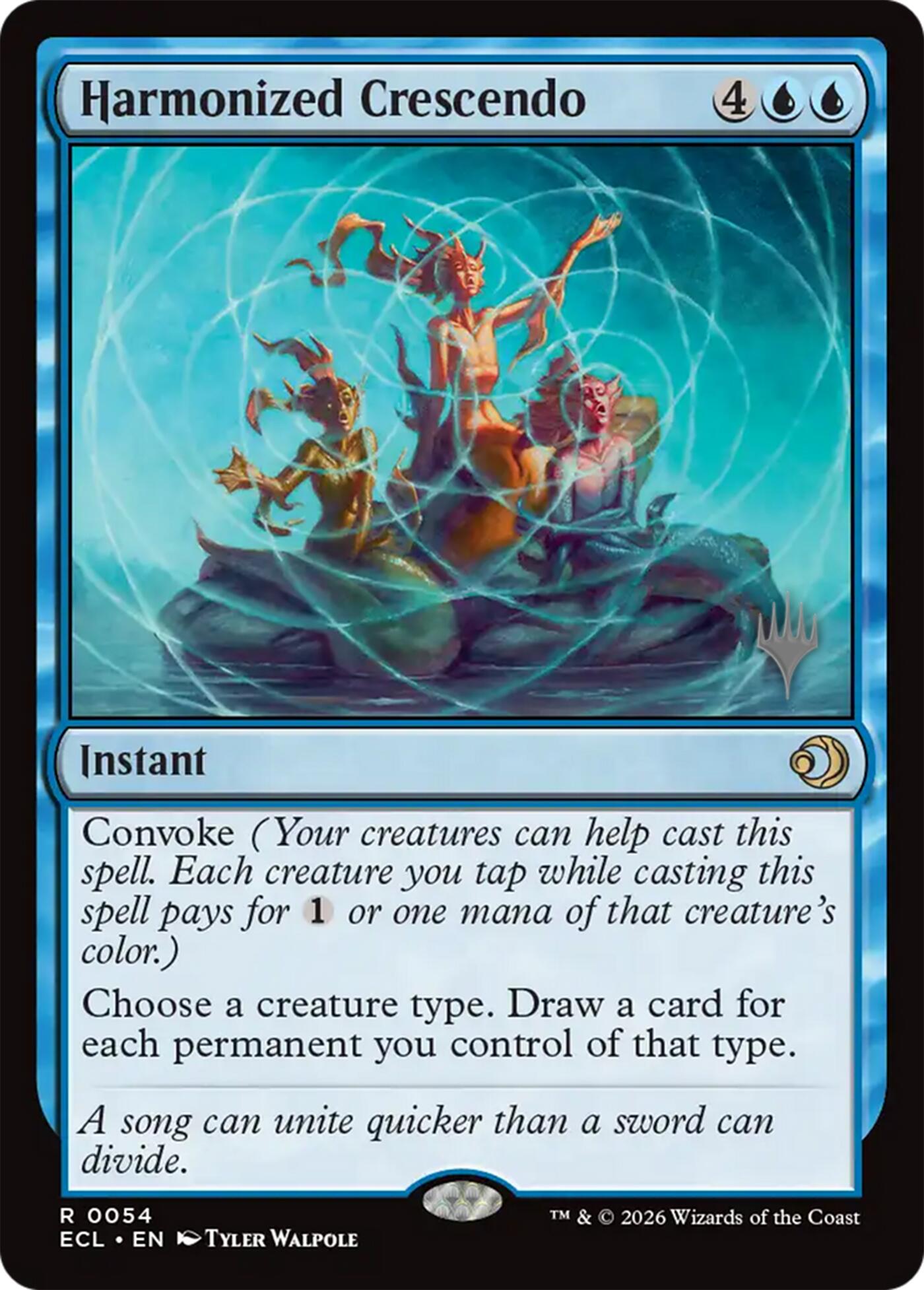 Harmonized Crescendo [Lorwyn Eclipsed Promos] | Exor Games New Glasgow