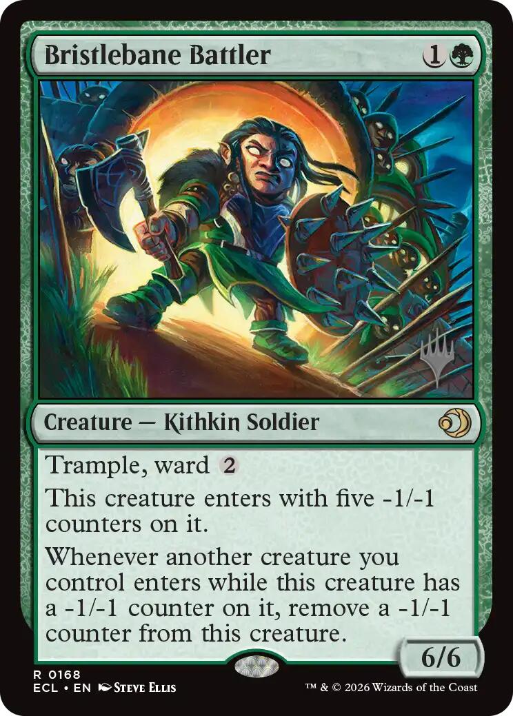 Bristlebane Battler [Lorwyn Eclipsed Promos] | Exor Games New Glasgow