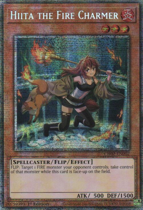 Hiita the Fire Charmer (Starlight Rare) [CH02-EN002] Starlight Rare | Exor Games New Glasgow