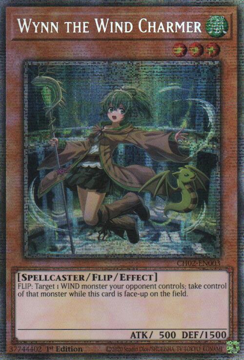 Wynn the Wind Charmer (Starlight Rare) [CH02-EN003] Starlight Rare | Exor Games New Glasgow