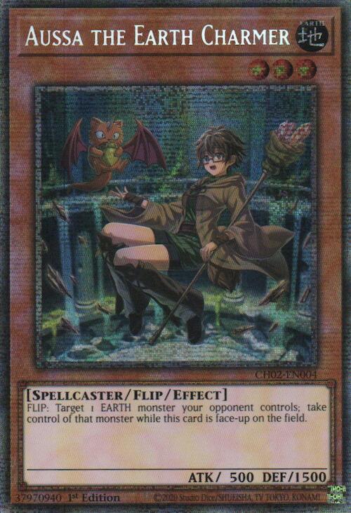 Aussa the Earth Charmer (Starlight Rare) [CH02-EN004] Starlight Rare | Exor Games New Glasgow