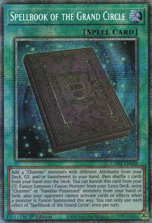 Spellbook of the Grand Circle (Starlight Rare) [CH02-EN028] Starlight Rare | Exor Games New Glasgow