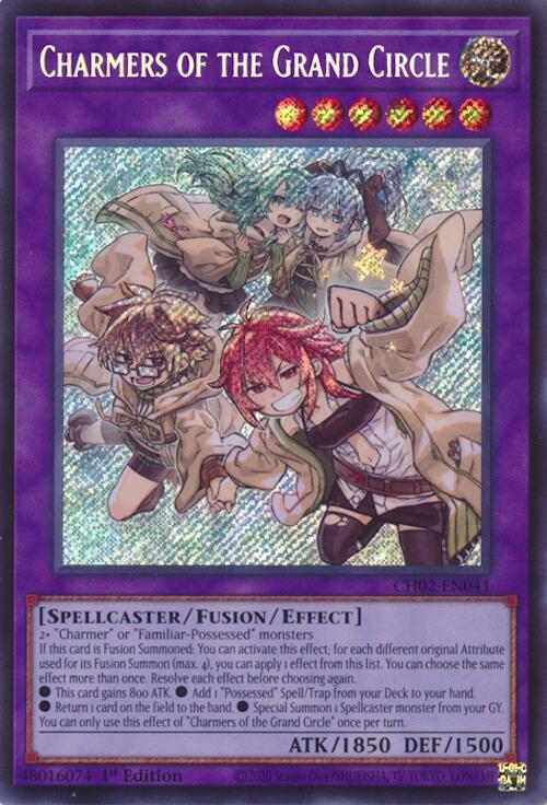 Charmers of the Grand Circle [CH02-EN041] Secret Rare | Exor Games New Glasgow