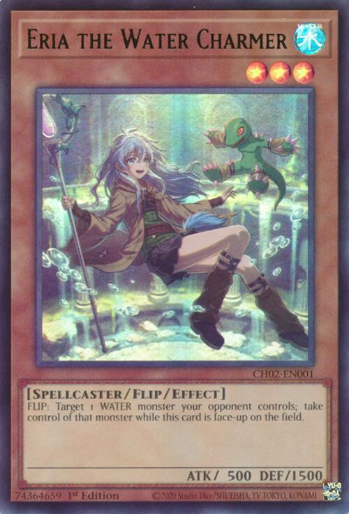 Eria the Water Charmer (Ultra Rare) [CH02-EN001] Ultra Rare | Exor Games New Glasgow