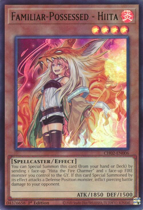 Familiar-Possessed - Hiita [CH02-EN006] Ultra Rare | Exor Games New Glasgow