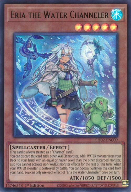 Eria the Water Channeler [CH02-EN009] Ultra Rare | Exor Games New Glasgow