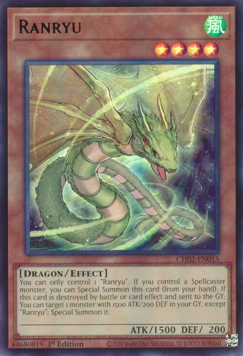 Ranryu [CH02-EN015] Ultra Rare | Exor Games New Glasgow