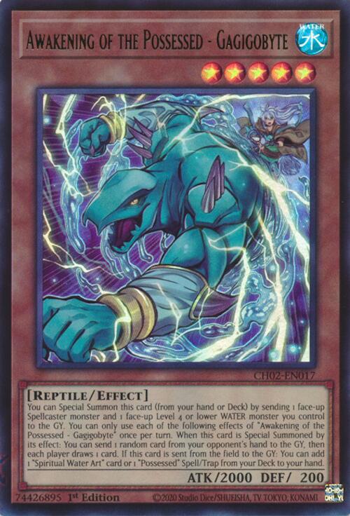 Awakening of the Possessed - Gagigobyte [CH02-EN017] Ultra Rare | Exor Games New Glasgow
