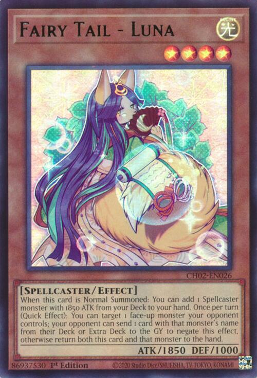Fairy Tail - Luna [CH02-EN026] Ultra Rare | Exor Games New Glasgow