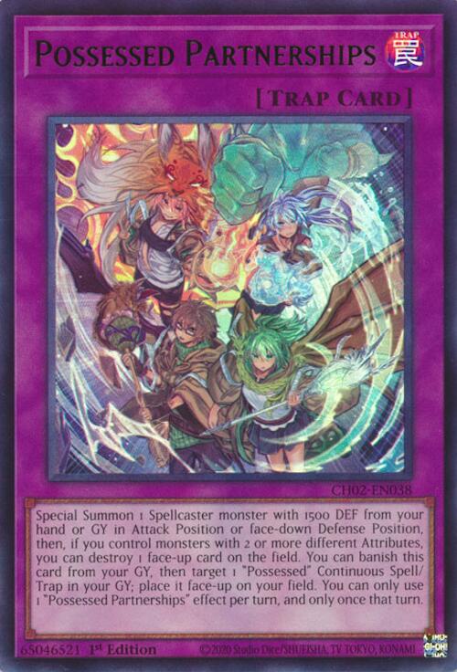 Possessed Partnerships [CH02-EN038] Ultra Rare | Exor Games New Glasgow