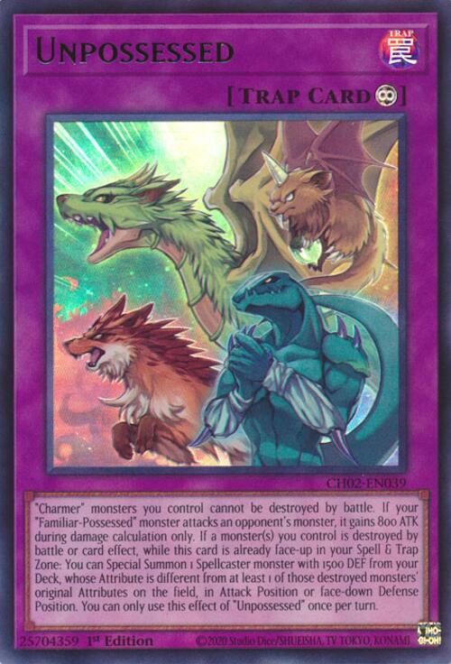Unpossessed [CH02-EN039] Ultra Rare | Exor Games New Glasgow