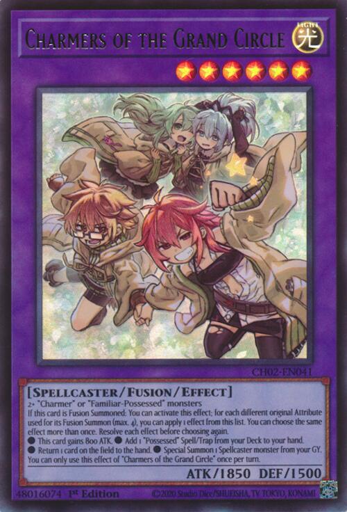 Charmers of the Grand Circle (Ultra Rare) [CH02-EN041] Ultra Rare | Exor Games New Glasgow