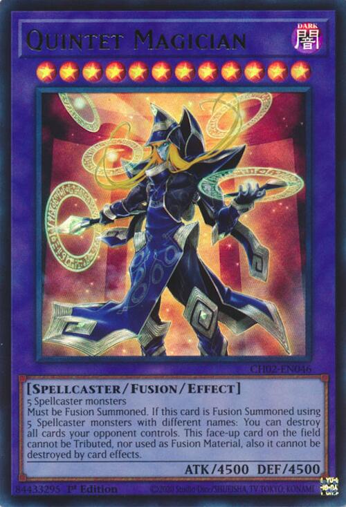 Quintet Magician [CH02-EN046] Ultra Rare | Exor Games New Glasgow