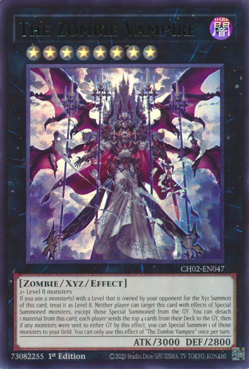 The Zombie Vampire [CH02-EN047] Ultra Rare | Exor Games New Glasgow