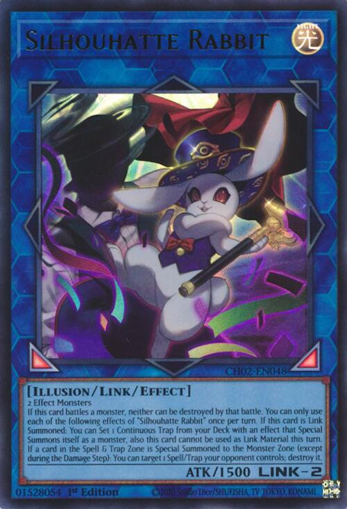 Silhouhatte Rabbit [CH02-EN048] Ultra Rare | Exor Games New Glasgow