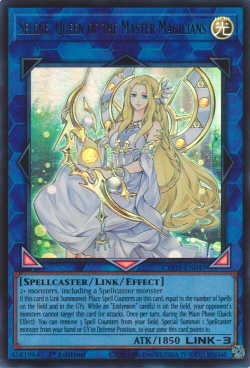 Selene, Queen of the Master Magicians [CH02-EN049] Ultra Rare | Exor Games New Glasgow