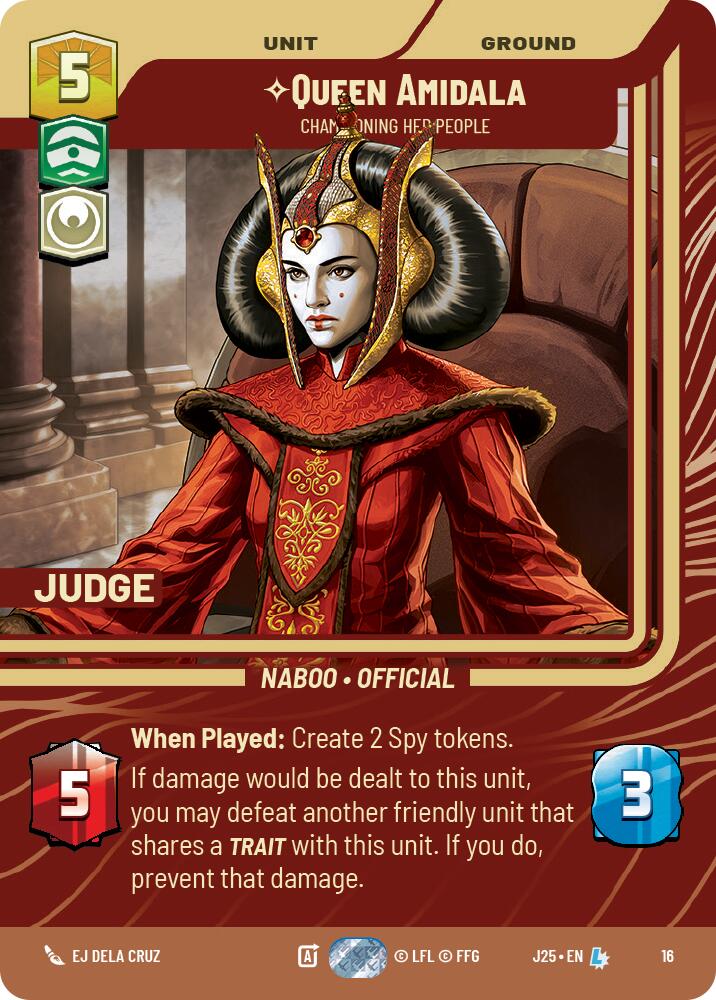 Queen Amidala - Championing Her People (16) (16) [Judge Promos] | Exor Games New Glasgow