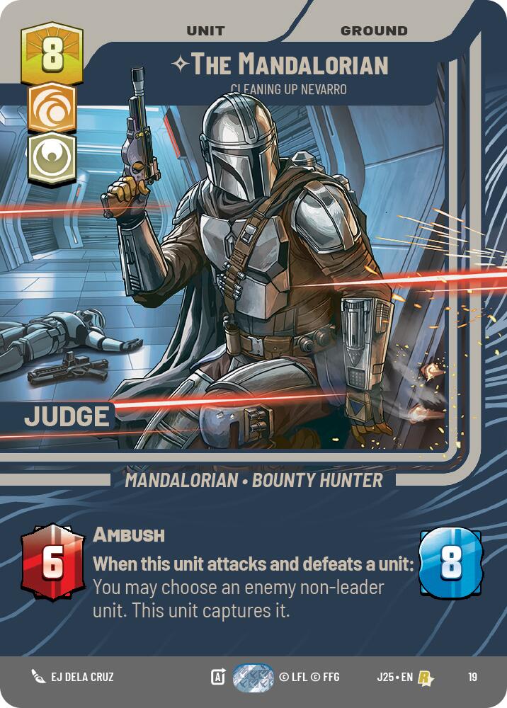 The Mandalorian - Cleaning up Nevarro (19) (19) [Judge Promos] | Exor Games New Glasgow