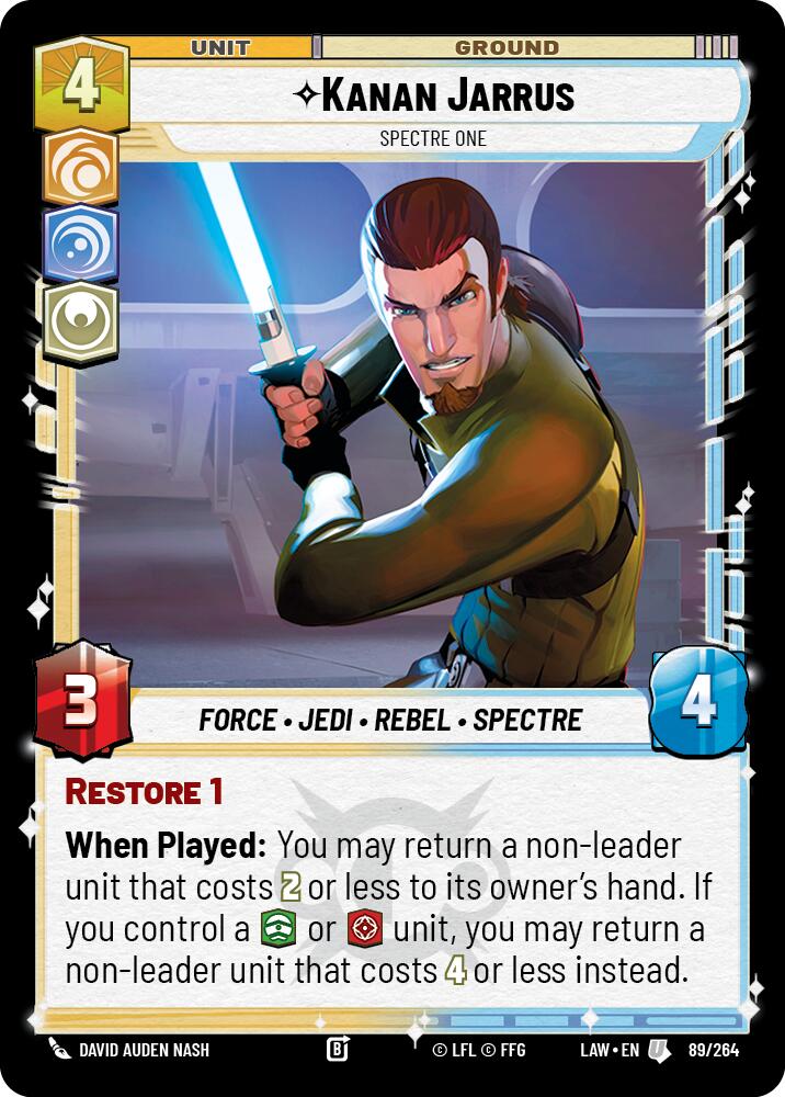 Kanan Jarrus - Spectre One (89/264) (89/264) [A Lawless Time] | Exor Games New Glasgow