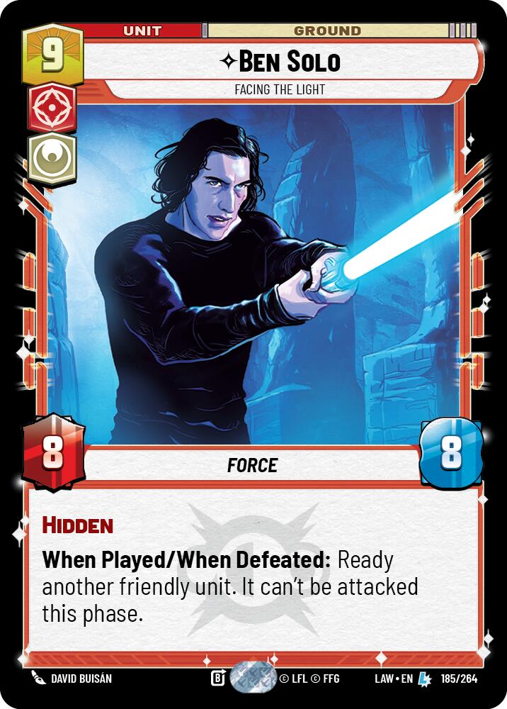 Ben Solo - Facing the Light (185/264) (185/264) [A Lawless Time] | Exor Games New Glasgow