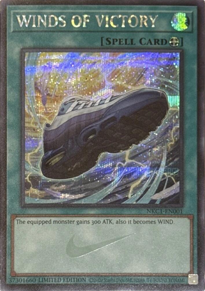 Winds of Victory [NKC1-EN001] Prismatic Secret Rare | Exor Games New Glasgow