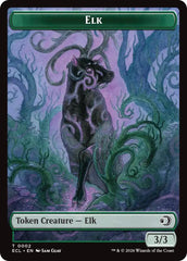 Elk // Mutavault Double-Sided Token [Lorwyn Eclipsed Tokens] | Exor Games New Glasgow