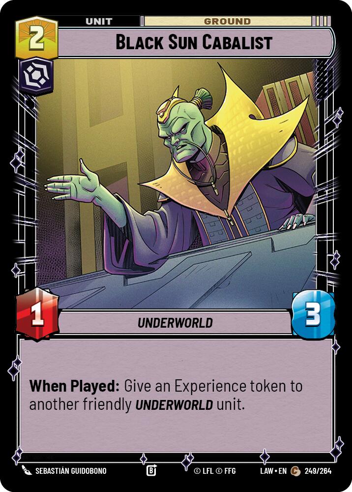 Black Sun Cabalist (249/264) (249/264) [A Lawless Time] | Exor Games New Glasgow