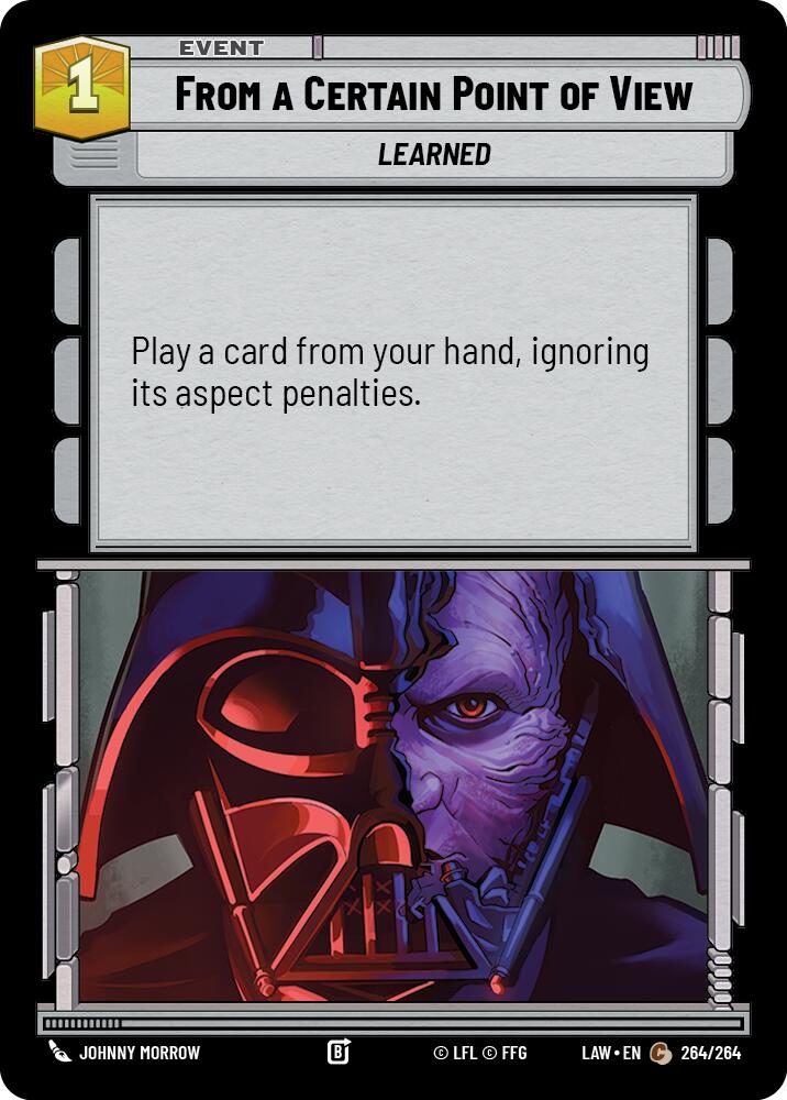 From a Certain Point of View (264/264) (264/264) [A Lawless Time] | Exor Games New Glasgow