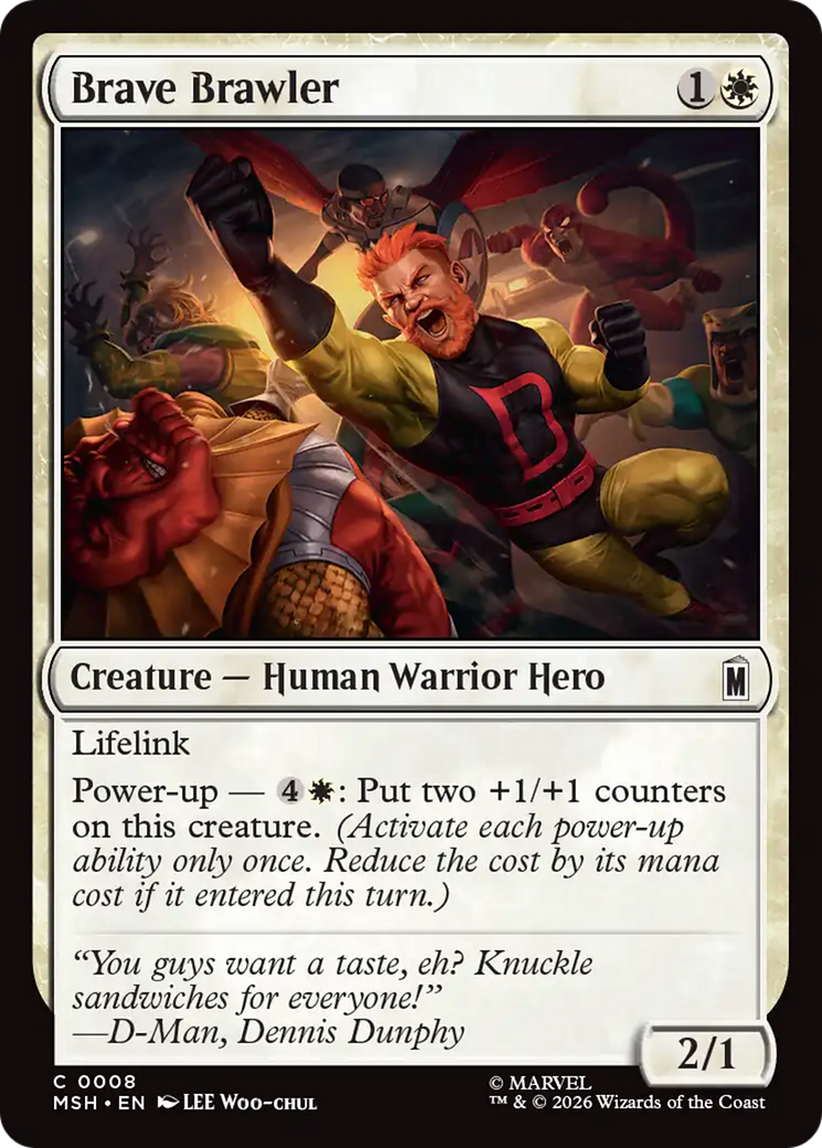 Brave Brawler [Marvel Super Heroes] | Exor Games New Glasgow
