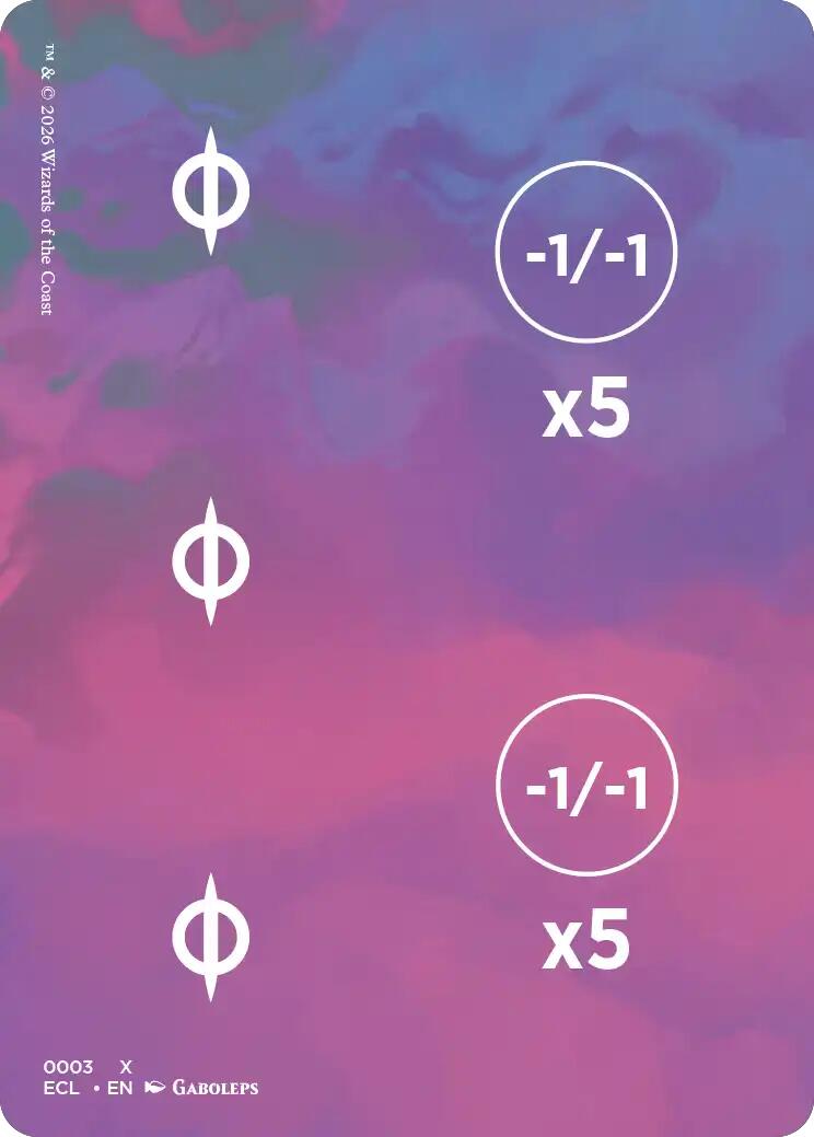 Punch Card Token [Lorwyn Eclipsed Tokens] | Exor Games New Glasgow