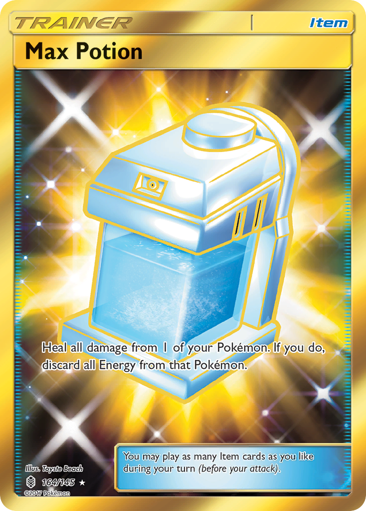 Max Potion (164/145) [Sun & Moon: Guardians Rising] | Exor Games New Glasgow