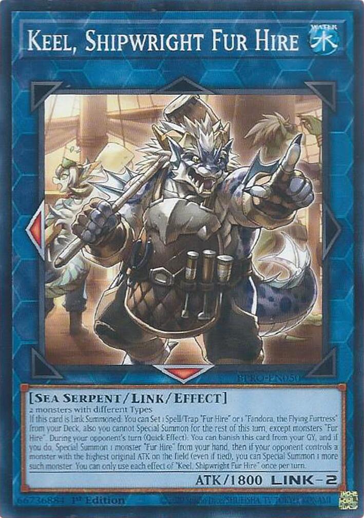Keel, Shipwright Fur Hire [BPRO-EN050] Common | Exor Games New Glasgow