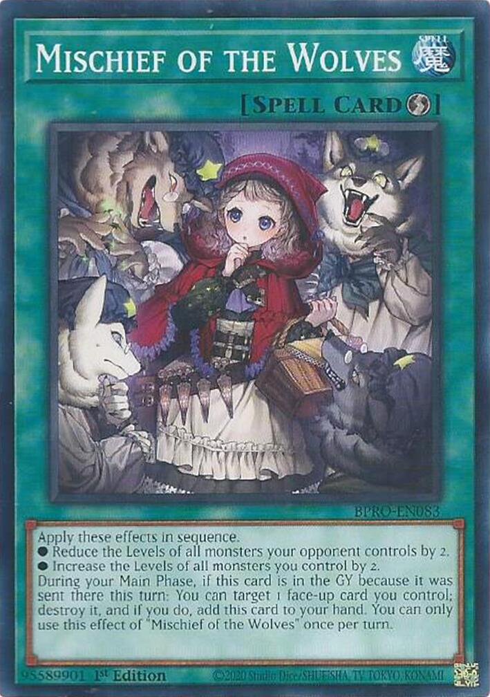 Mischief of the Wolves [BPRO-EN083] Common | Exor Games New Glasgow