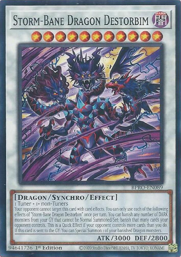 Storm-Bane Dragon Destorbim [BPRO-EN089] Common | Exor Games New Glasgow