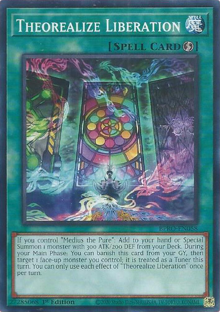 Theorealize Liberation [BPRO-EN058] Common | Exor Games New Glasgow