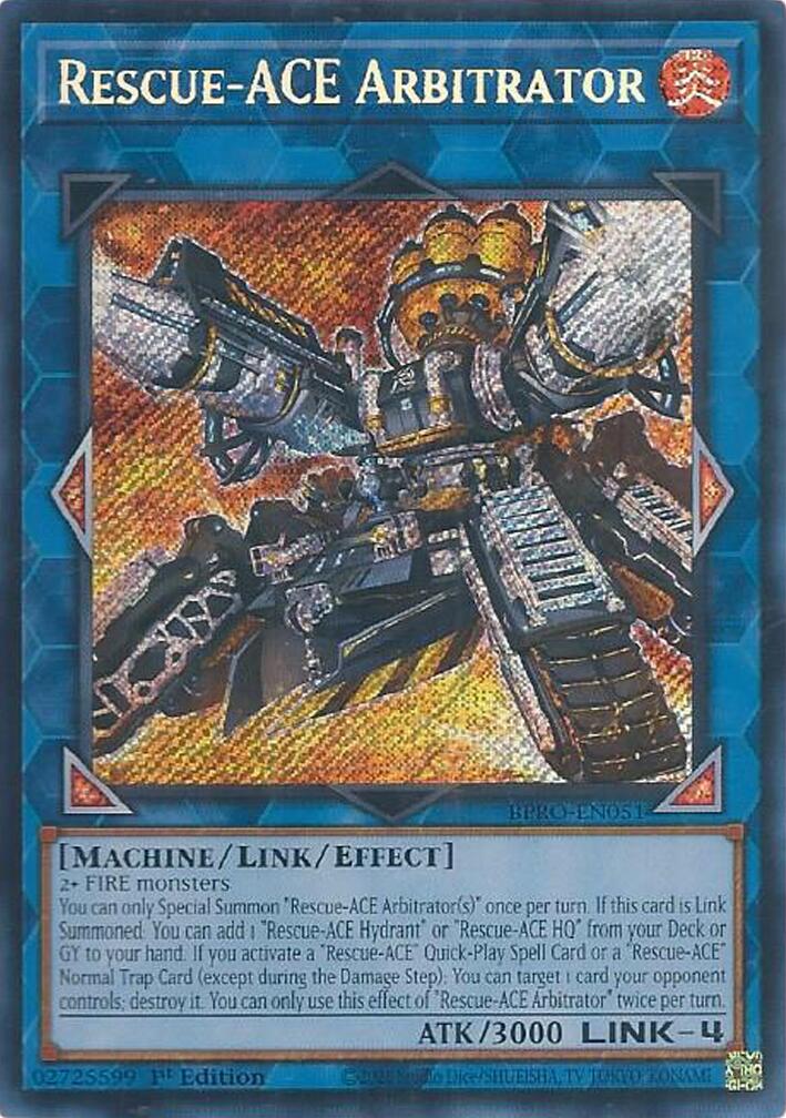 Rescue-ACE Arbitrator [BPRO-EN051] Secret Rare | Exor Games New Glasgow