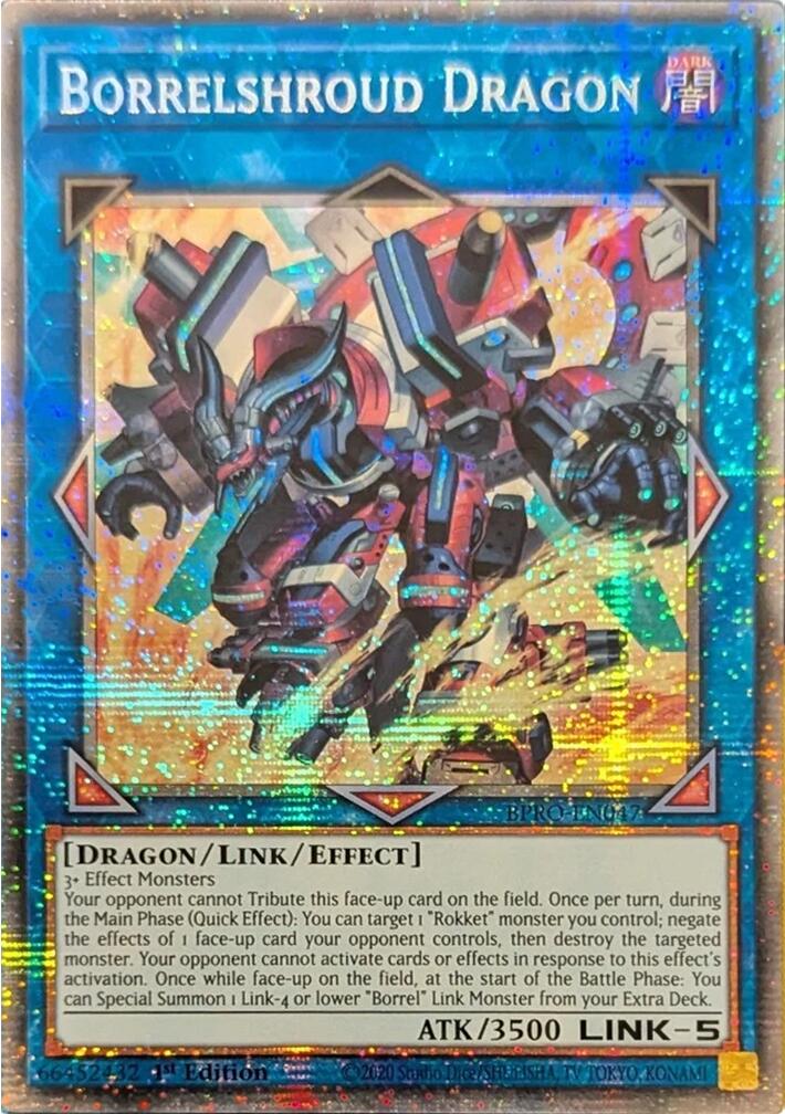 Borrelshroud Dragon (Starlight Rare) [BPRO-EN047] Starlight Rare | Exor Games New Glasgow