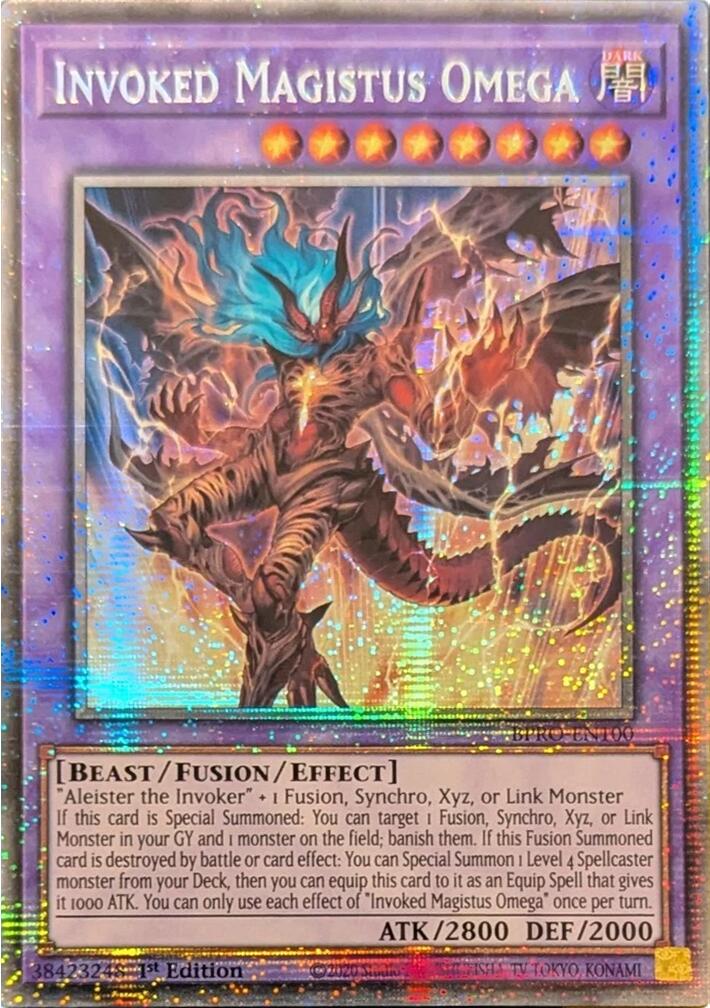 Invoked Magistus Omega (Starlight Rare) [BPRO-EN100] Starlight Rare | Exor Games New Glasgow